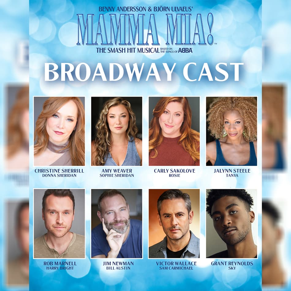 MAMMA MIA! Broadway Cast Announced!